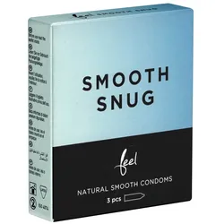 «Smooth Snug» Kondome – Enge Passform, 49 mm Breite, 3 Stück (3 Kondome) 3 St