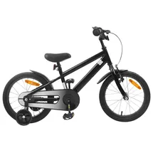 vidaXL Kinderfahrrad 16 Zoll schwarz