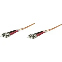 Intellinet Network Solutions Intellinet LWL Anschlusskabel 3.00 m Orange [1x ST-Stecker - 1x ST-Stecker] 50/125 OM2