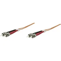 Intellinet Network Solutions Intellinet LWL Anschlusskabel 3.00 m Orange [1x ST-Stecker - 1x ST-Stecker] 50/125 OM2