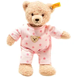 Steiff Teddybär Baby Teddy and Me mit Schlafanzug 25cm, rosa