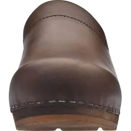 Sanita Clog Wood-Jamie Closed Herren - Braun 41 EU
