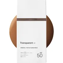 transparent lab Mineral Tinted Sunscreen Gel LSF 50 100 ml
