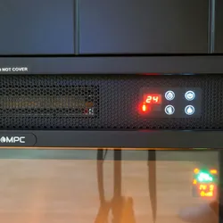 Mpc Camino Caldera Standkamin Mit Rahmen Und 1500w Elektrobrenner Grau