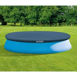 Intex Poolabdeckung blau Ø 396 cm