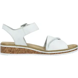 Rieker Weiß Klette für Damen, weiß, Größe 42 EU