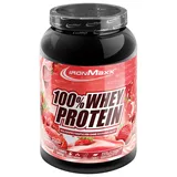 Ironmaxx 100% Whey Protein Erdbeere Pulver 900 g