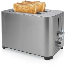 Princess 142400 Toaster mit Brötchenaufsatz Edelstahl
