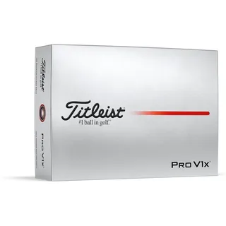 Titleist Golfball Titleist Golfball Pro V1X 2025 Weiß 1 Dutzend