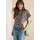 Cecil Hemdbluse mit Leo-Print Rot L
