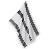 Kela Geschirrtuch GIANNA, 100%Baumwolle weiß-schwarz Streifen 70,0x50,0cm