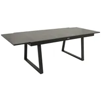 DEGAMO Reims Ausziehtisch 180/240 x 100 x 75 cm anthrazit/grau