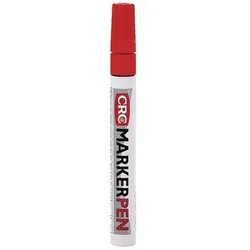 Crc Permanentmarker MARKERPEN rot Strich-B.1-4,5mm Schreibspitze wasserfest