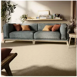 Steffensmeier Teppichboden Cambridge Young Meterware | Auslegware für Kinderzimmer Wohnzimmer Schlafzimmer | Beige, Größe: 200x200 cm