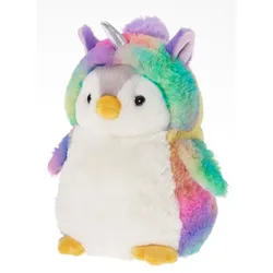 Müller - Toy Place - Plüschtier Pinguin Rainbow Einhorn 19 cm