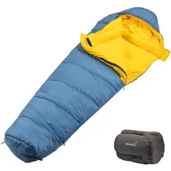 Schlafsack Gjora - Mumienschlafsack für Erwachsene - 3-4 Jahreszeiten - trekking EINHEITSGRÖSSE