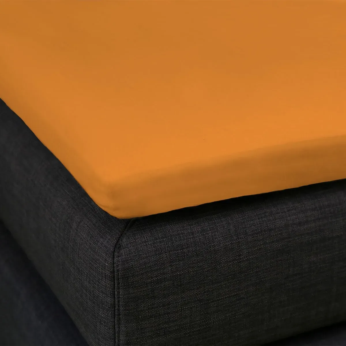 Formesse Bella Donna Topper Spannbetttuch La Piccola Restposten 100x200 cm | orange - orange