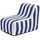 Jahnke Loungesessel JAHNKE "AIR LOUNGE", weiß (navy blau, weiß gestreift), B:60cm H:70cm T:90cm, Sessel, aufblasbar, Indoor & Outdoor, 60 cm Sitztiefe