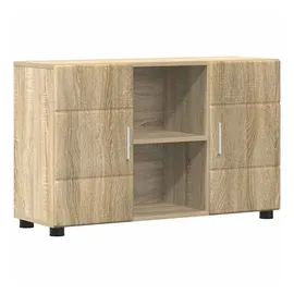vidaXL Sideboard mit Regal 88,5 x 30,5 x 55,5 cm Braun