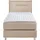 MAINTAL Boxspringbett 100 x 200 cm H2 Beige