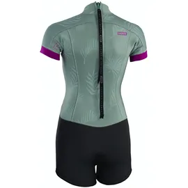ION Neoprenanzug Shorty Schwarz/Flowers S