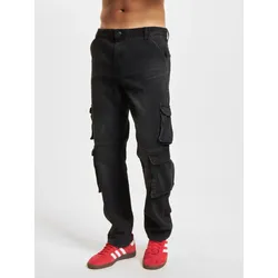 Only & Sons Edge Straight 4Pkt 0829 Cargohosen verwaschen schwarz - 30/32
