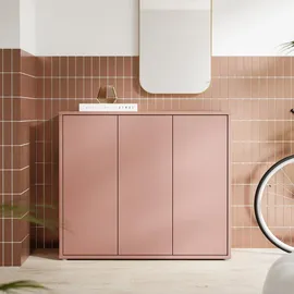 Forte Alice Springs Schuhschrank 109,2 x 99,1 x 34,9 cm Terrakotta