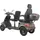 ECONELO E-Seniorenmobil Vista Quarter-1L 1000 Watt 4-Rad Komfort Sitz Grau