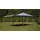Tepro Pavillon »Lehua«, (Set, inkl. Ersatzdach), BxTxH: 330x330x285 cm, Seitenteil als Markise ausklappbar
