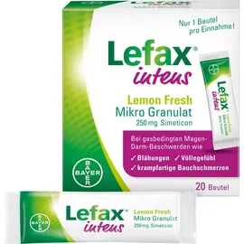 Bayer Lefax intens Lemon Fresh Granulat 20 St.