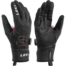 Leki Nordic Tune Shark Boa Skihandschuhe Schwarz 10,5