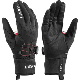 Leki Nordic Tune Shark Boa Skihandschuhe Schwarz 10,5
