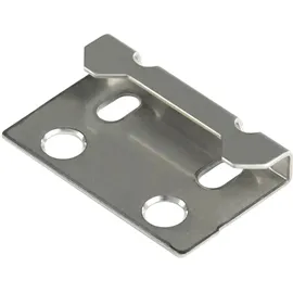 KOVALEX Anfangs-/Endklammer 10 Stück silber