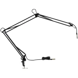 Pronomic Mikrofonarm mit Tischklemme schwarz