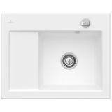 Villeroy & Boch Subway 45 Compact rechts stone white + Excenterbetätigung