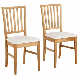 Home Affaire Esszimmerstuhl »Ruanda Küchenstuhl TOPSELLER« (Set) 2 Stk.im 2er, 4er oder 6er-Set, Holzstuhl