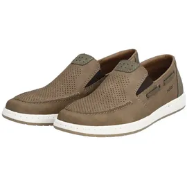Rieker Sportliche Slipper Herren Braun 40