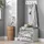 SoBuy Schuhbank FSR16 60 x 46 x 30 cm grau / grau