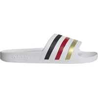 adidas Adilette Aqua White / Core Black / Gold Metallic 38
