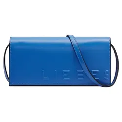 Liebeskind Berlin Paper Bag Crossbody XS Logo Carter Pool, blau