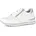 Sneaker Low Damen Silber/Weiß 42 5
