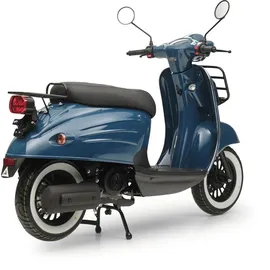 Burnout Motorroller Retro Luna 50ccm 45 kmh Moped Scooter