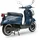 Burnout Motorroller Retro Luna 50ccm 45 kmh Moped Scooter
