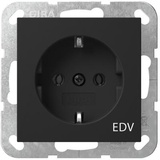 Gira 4458005 Aufdruck EDV System 55 Schwarz