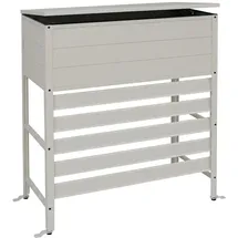 Proregal Verkleidung, Weiß, Metall, 96x110x43 cm, Gartenzubehör, Gartenmöbel-Schutzhüllen