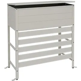 Proregal Verkleidung, Weiß, Metall, 96x110x43 cm, Gartenzubehör, Gartenmöbel-Schutzhüllen