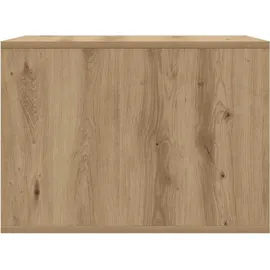 vidaXL Katzentoilette Artisan-Eiche 47x59x42 cm Braun