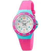 Lorus R2351MX9 30 Edelstahlgehäuse Rosa Urethanarmband Pink