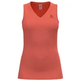 Odlo Active F-Dry Light Eco Tanktop Damen Living Coral XS