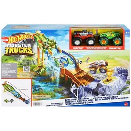 Mattel Hot Wheels Monster Trucks Rennstrecke Spielset